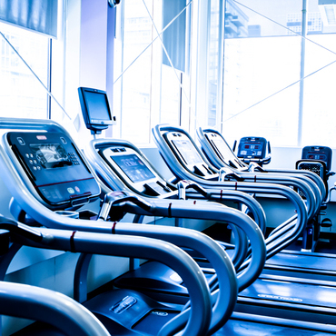 St James fitness centre treadmills