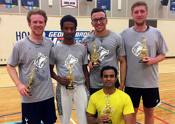 GEORGE BROWN INTRAMURAL SOCCER LEAGUE PROVIDES COMPETITIVE FUN IN FALL SEMESTER