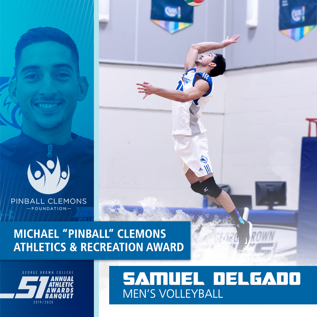 Michael Pinball ClemonsAthletics and recreation awrdsamuel delgadomen's volleyball