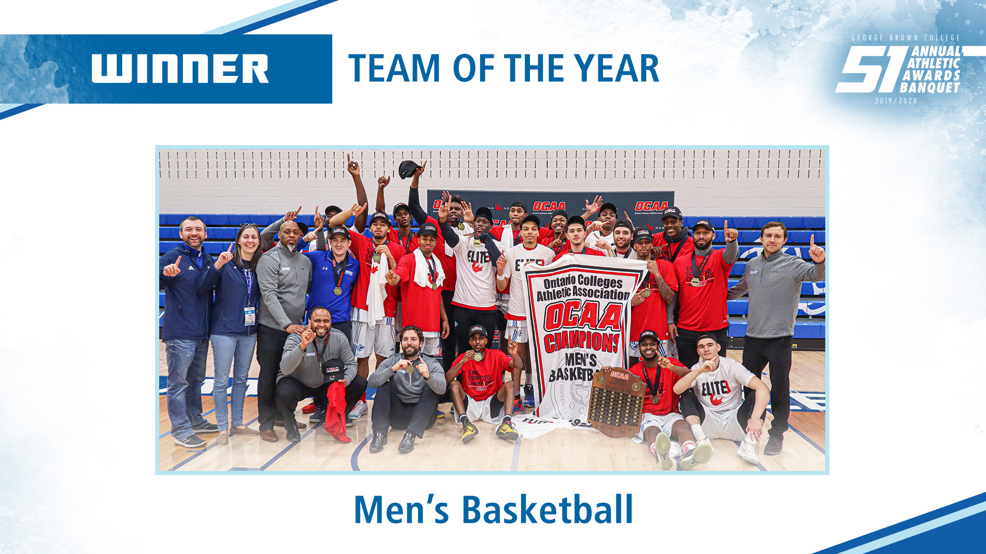 Winner team of the yearmen's basketball