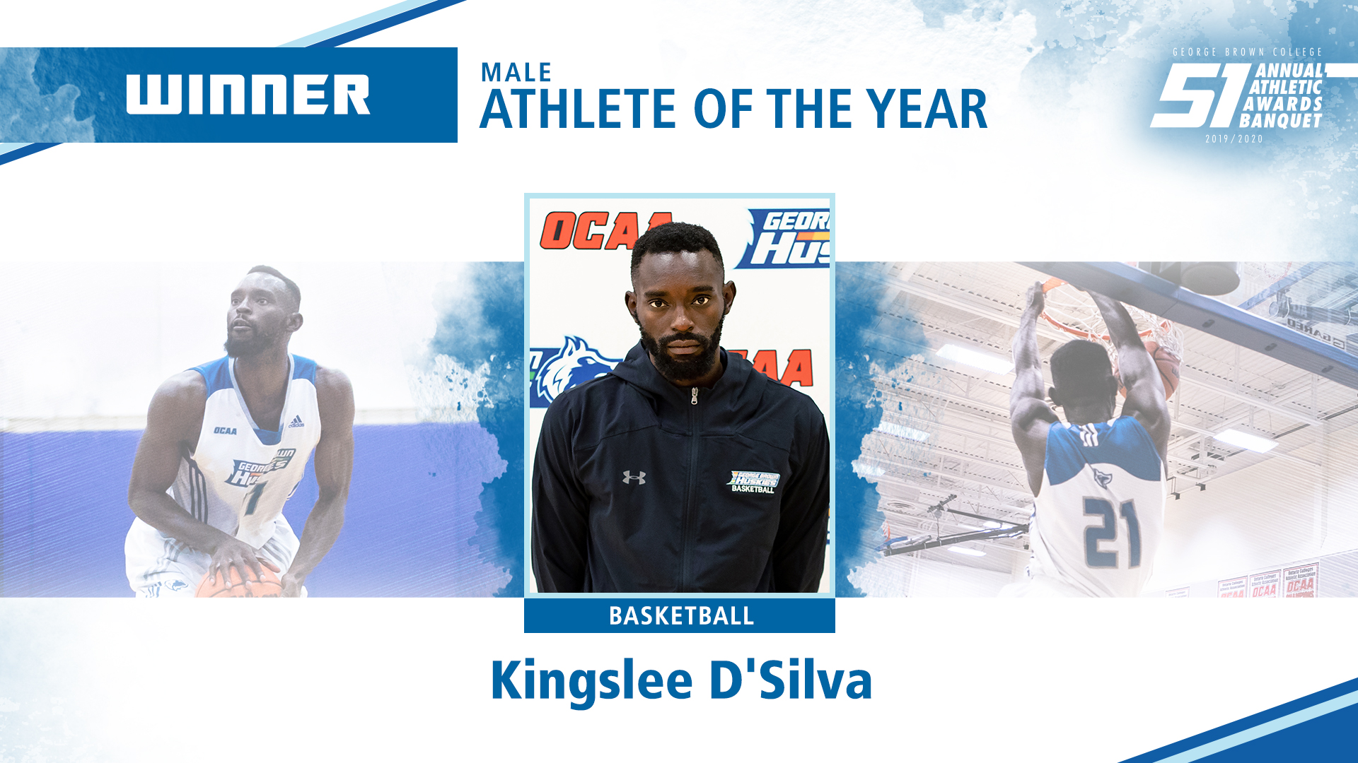 winnermale athlete of the yearbasketballKingslee D'Silva