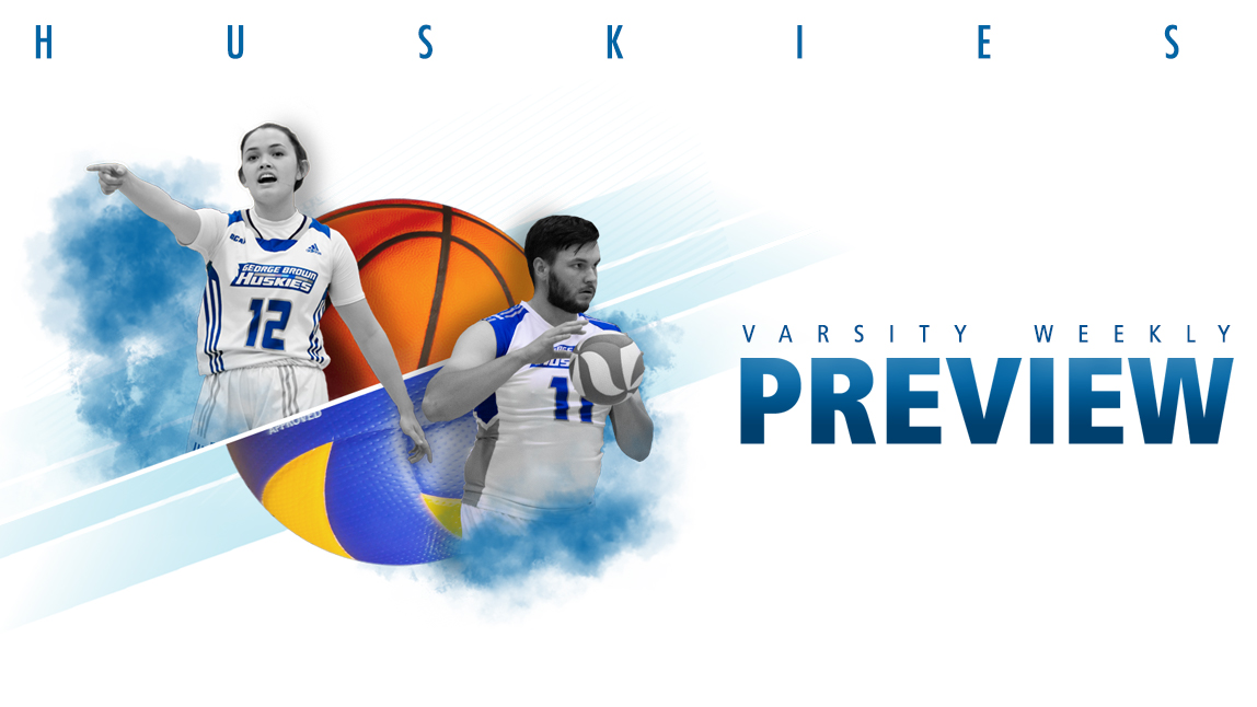 Huskies weekly preview
Basketball player and volleyball player