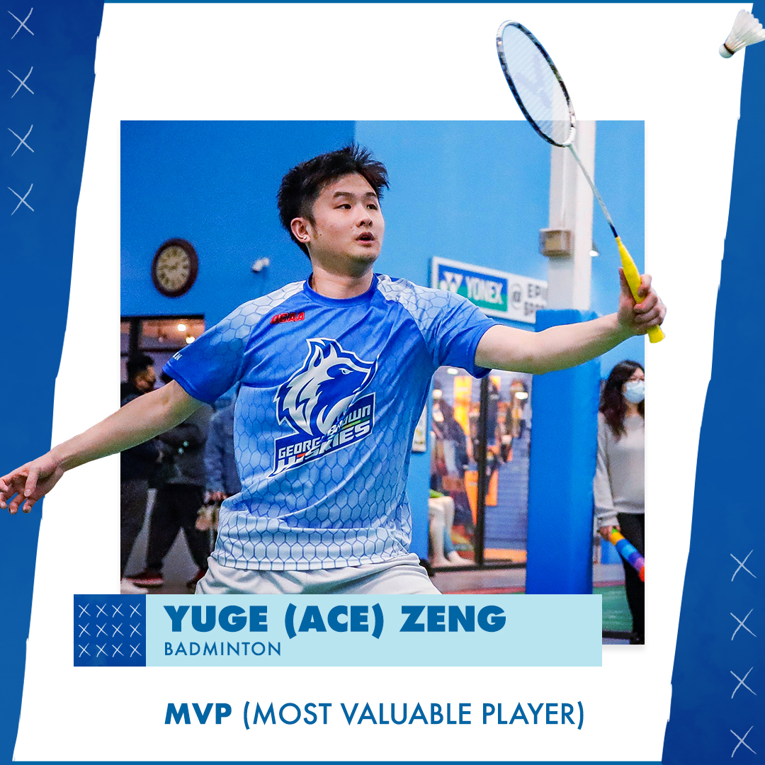 Badminton Yuge (Ace) Zeng MVP