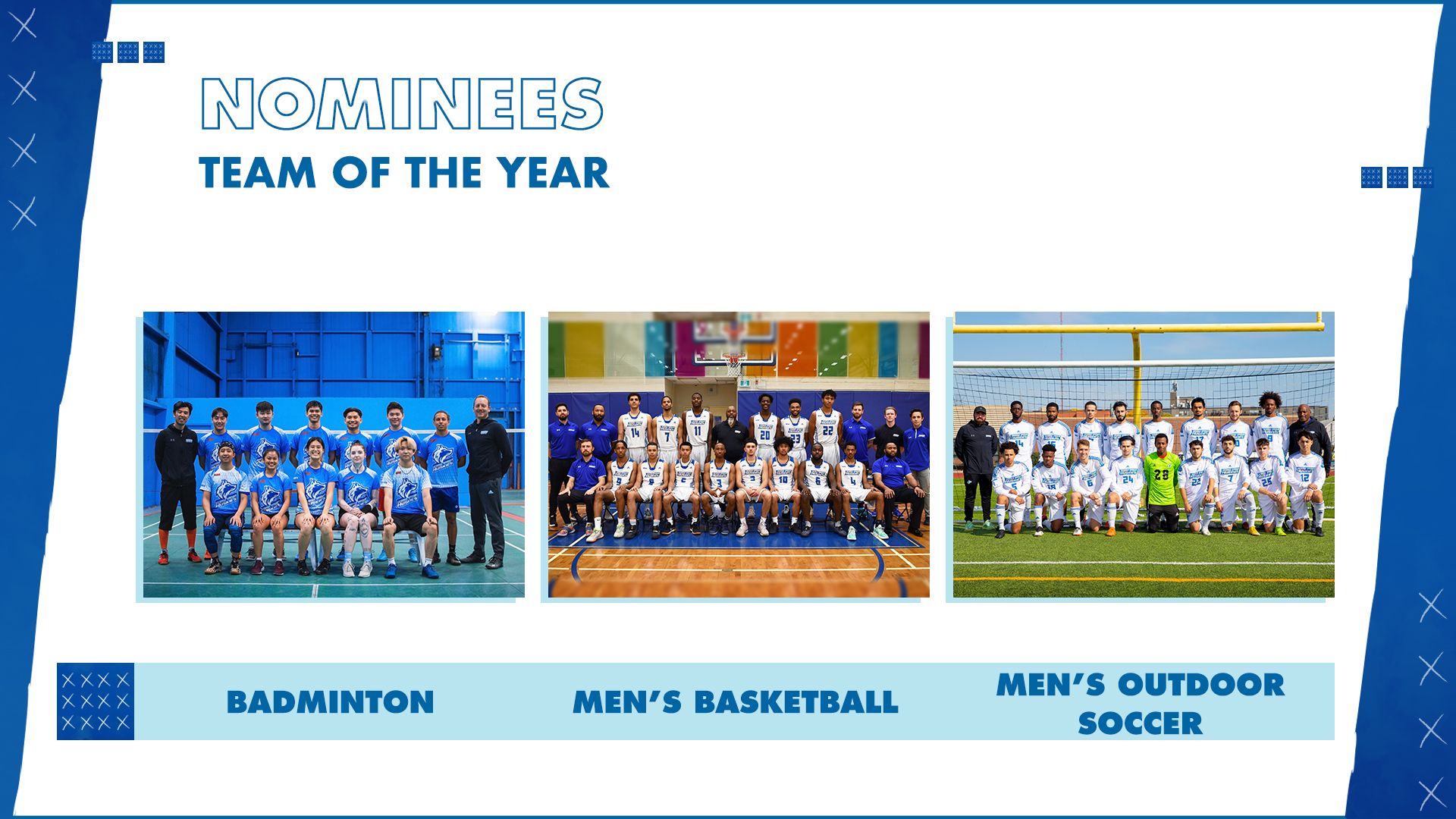 nominees team of the yearmens basketballbadmintonmens indoor soccer