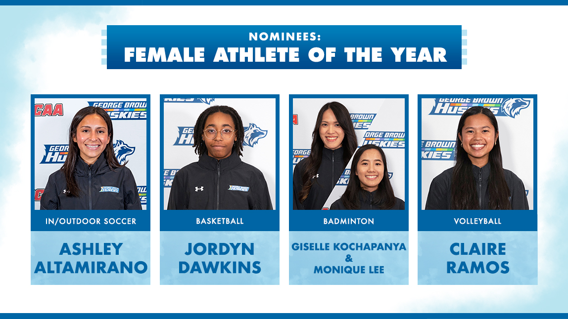 2023-24 NOMINEES: FEMALE ATHLETE OF THE YEAR