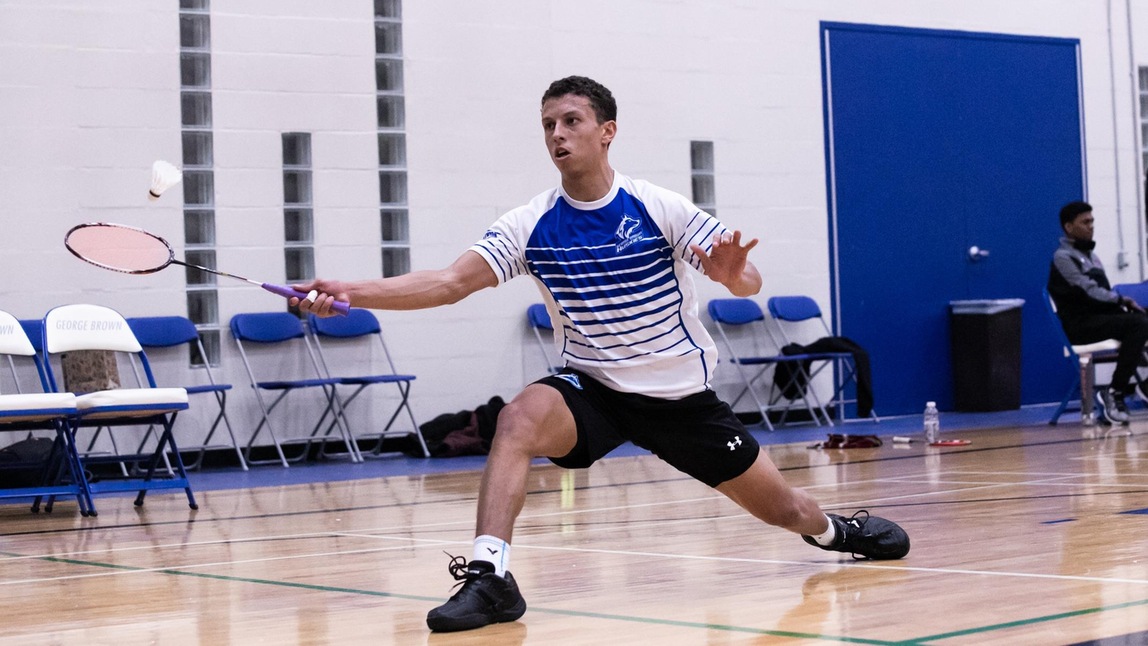 ROBINSON USES BADMINTON TO REPRESENT HIS COUNTRY